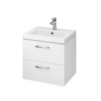 Cersanit Lara Como zestaw szafka z umywalką Como 50 cm biała DSM