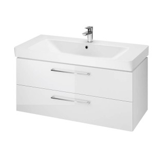 Cersanit Lara zestaw szafka z umywalką Mille biała DSM 100cm