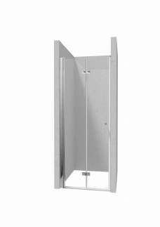 Deante Kerria Plus drzwi prysznicowe składane 80 cm chrom
