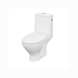 Cersanit Moduo kompakt z miską CleanOn i deską wolnoopadającą duroplast slim