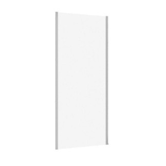 Cersanit Larga ścianka kabiny prysznicowej szkło transparentne profil chrom 90 x 195 cm