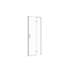 Cersanit Larga drzwi kabiny prysznicowej prawej + szkło transparentne + profil chrom 80 X 195 cm.
