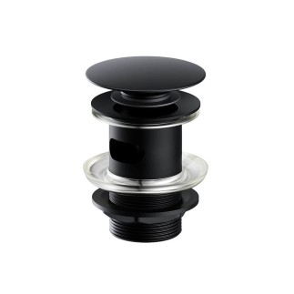 Cersanit korek klik-klak automatyczny czarny