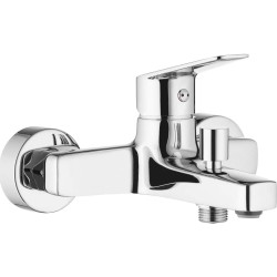 Deante Jaśmin bateria wannowa ścienna chrom.