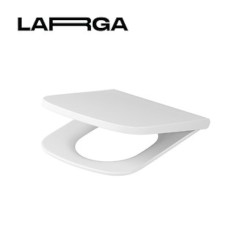 Cersanit Larga square slim deska wc duroplastowa,antybakteryjna,wolnoopadająca,łatwe wypinanie