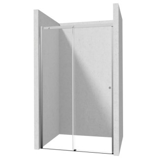 Deante Kerria Plus drzwi prysznicowe przesuwne 140 cm chrom