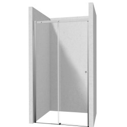 Deante Kerria Plus drzwi przesuwne 110 cm chrom