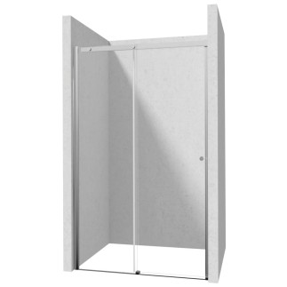 Deante Kerria Plus drzwi prysznicowe przesuwne 120 cm chrom