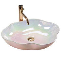 Rea  Akoya umywalka nablatowa perłowa