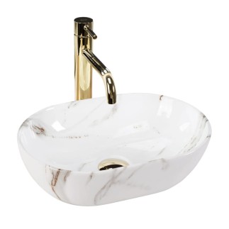 Rea Amelia mini aiax shiny umywalka nablatowa 35,5x35,5