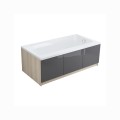 Cersanit Smart wanna prostokątna 160 x 80 cm lewa.