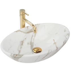 Rea Pamela aiax shiny umywalka nablatowa 53x33