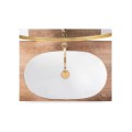 Rea Royal gold edge umywalka nablatowa