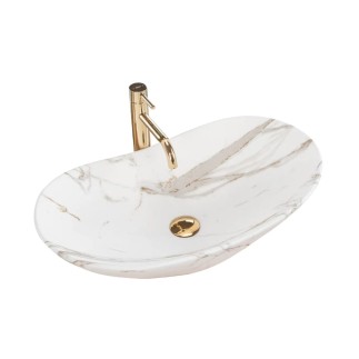 Rea Royal lava matt umywalka nablatowa