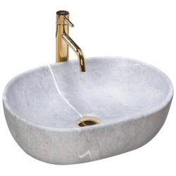 Rea Lara umywalka nablatowa grey 35x48,5