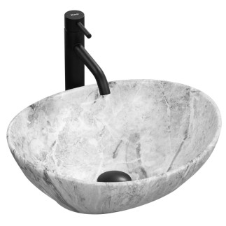 Rea Sofia umywalka nablatowa stone 41x34,5