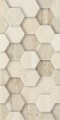 Paradyż Sunlight stone beige dekor geometryk płytka ścienna 30x60.