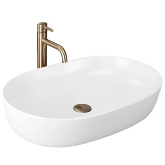 Rea Cleo umywalka nablatowa white 60,5x41