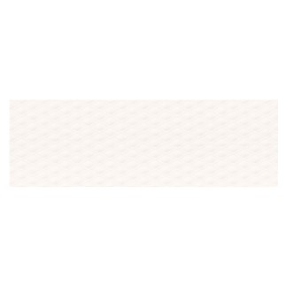 Opoczno Ocean Romance white structure satin płytka ścienna 29x89 cm