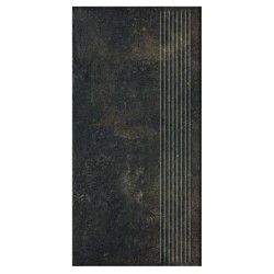 Paradyż Scandiano brown stopnica 30x60cm