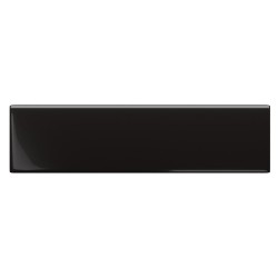 Tubądzin Masovia Nero płytka ścienna gloss 29.8x7,8