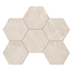 Tubądzin Sfumato hex mozaika płytka ścienna 29,8x22,1.