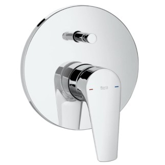 Roca Atlas bateria podtynkowa wannowo - natryskowa chrom