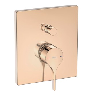 Roca Insignia bateria podtynkowa wannowo - prysznicowa  do RocaBox Everlux rose gold