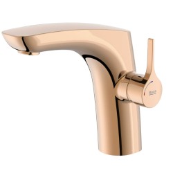 Roca Insignia bateria stojąca umywalkowa bez korka rose gold