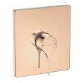 Roca Insignia bateria podtynkowa prysznicowa do RocaBox rosa gold