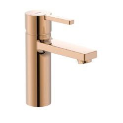 Roca Naia bateria stojąca umywalkowa rose gold