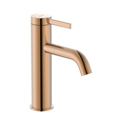 Roca Ona bateria umywalkowa stojąca z korkiem click clack  rose gold
