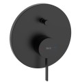 Roca Ona bateria podtynkowa wannowo - prysznicowa czarny mat