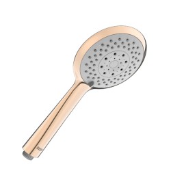 Roca Sensun słuchawka prysznicowa Round 130/4 z odporną powłoką Everlux  rose gold