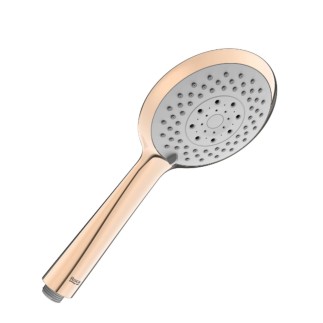 Roca Sensun słuchawka prysznicowa Round 130/4 z odporną powłoką Everlux  rose gold