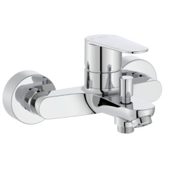 Roca Victoria Plus bateria ścienna wannowo - prysznicowa bez zestawu natryskowego chrom