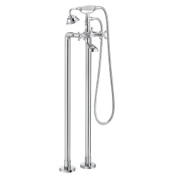 Roca Carmen bateria podłogowa kolumna wannowo- prysznicowa chrom