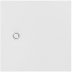 Roca Magma brodzik kompozytowy stonex + syfon 90x90 biały