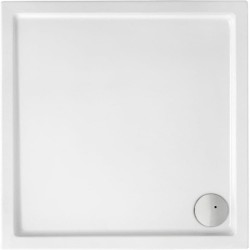 Roca Malaga square Brodzik akrylowy compact 800x800x135 biały