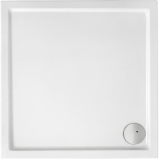 Roca Malaga square Brodzik akrylowy compact 800x800x135 biały