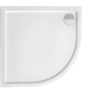Roca Granda brodzik akrylowy compact 800x800x135 biały