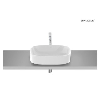 Roca Ona umywalka nablatowa 50x37cm z powłoką Supraglaze