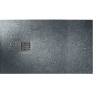 Roca Terran brodzik kompozytowy stonex 1200x700x28 szary łupek
