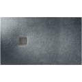 Roca Terran brodzik kompozytowy stonex 1000x900x26 szary łupek