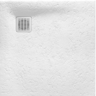 Roca Terran brodzik kompozytowy stonex 800x800x26 biały