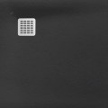 Roca Terran brodzik kompozytowy stonex 900x900x28 onyks