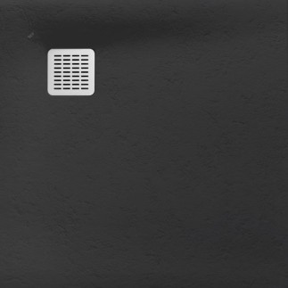 Roca Terran brodzik kompozytowy stonex 900x900x28 onyks