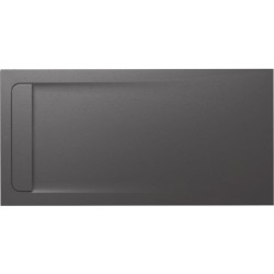 Roca Aquos brodzik  kompozytowy stonex 1600x800x31 z ukrytym odpływem onyks
