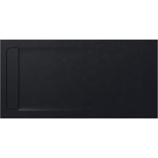 Roca Aquos brodzik kompozytowy stonex 1600x800x31 z ukrytym odpływem czarny