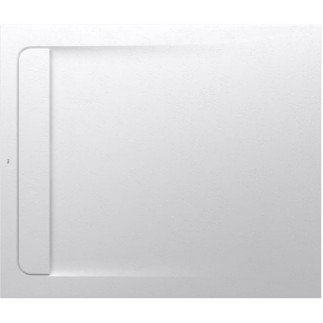 Roca Aquos brodzik kompozytowy stonex 1000x800x28 z ukrytym odpływem biały